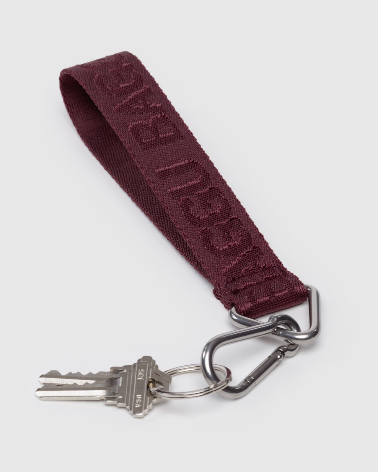 Logo Keychain - Mahogany