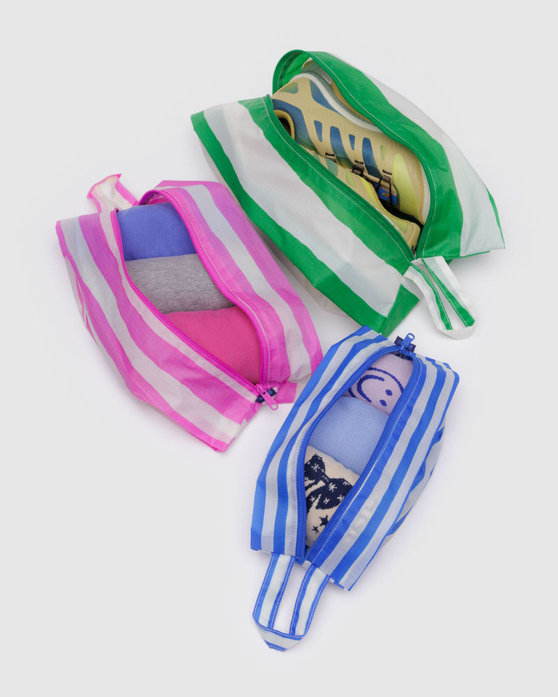 BAGGU Wholesale Travel 3D Zip Set - Painted Stripe
