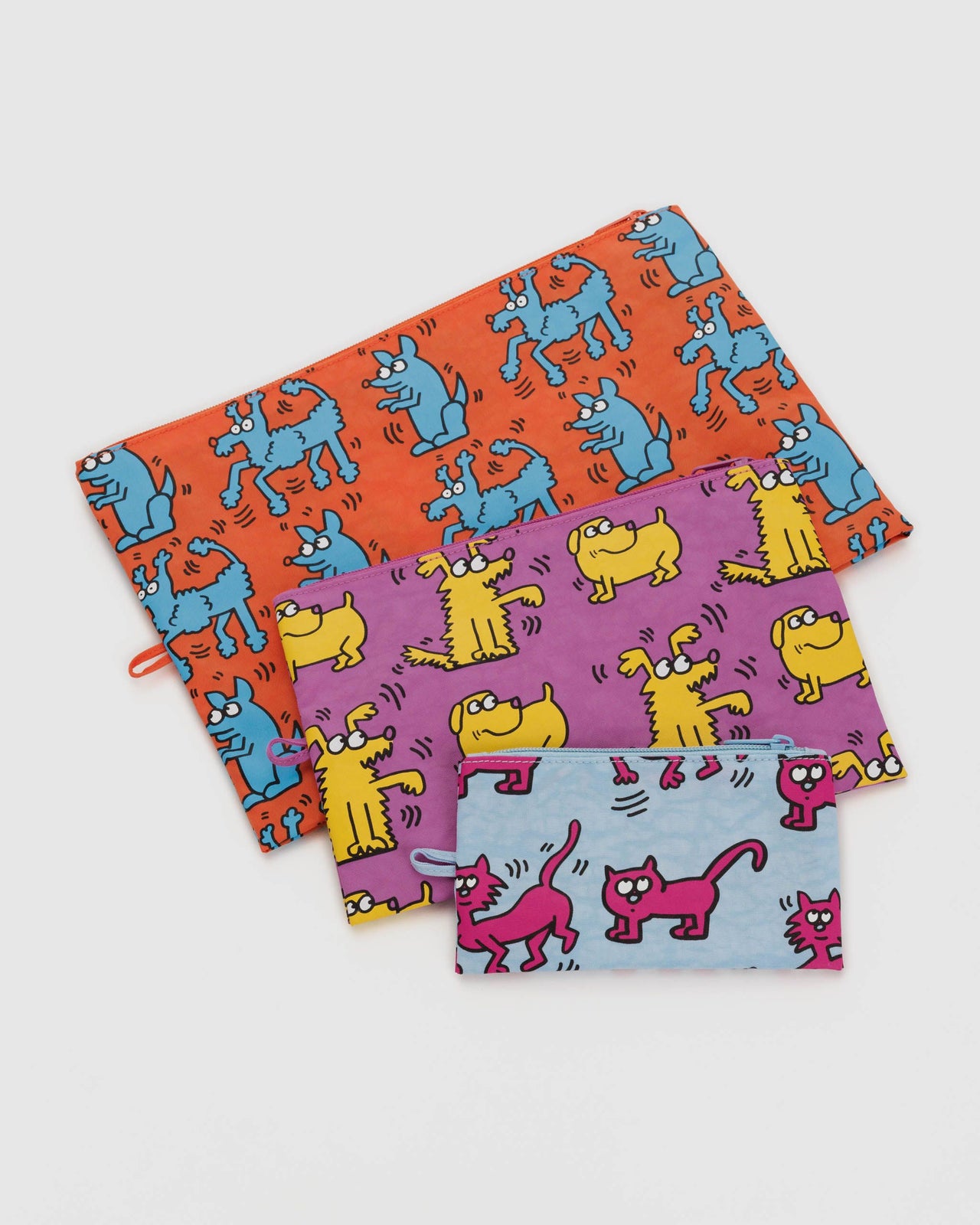 Go Pouch Set - Keith Haring Pets