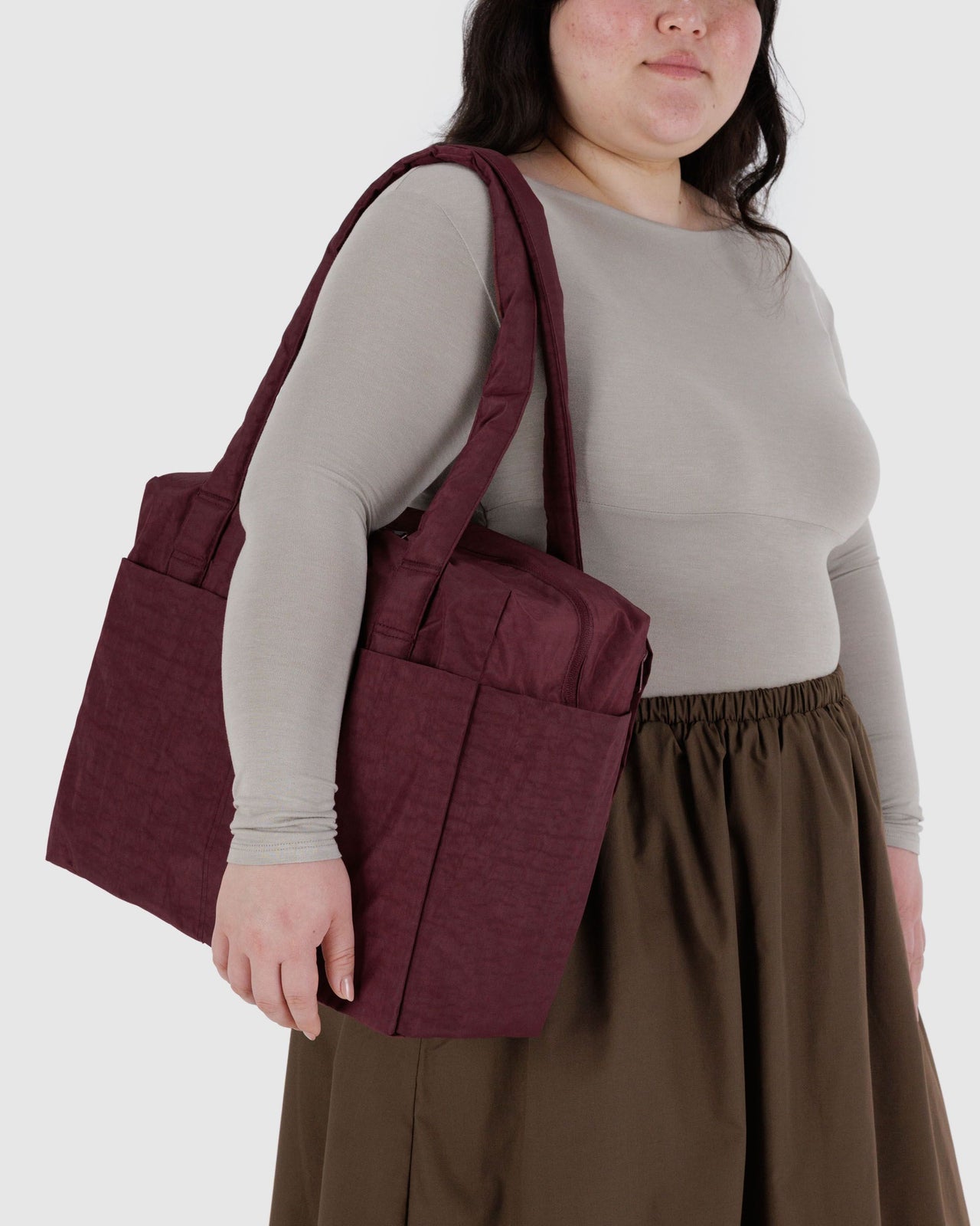 Small Cloud Carry-On - Mahogany