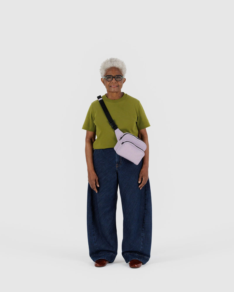 BAGGU Wholesale Cross Body Fanny Pack - Dusty Pink