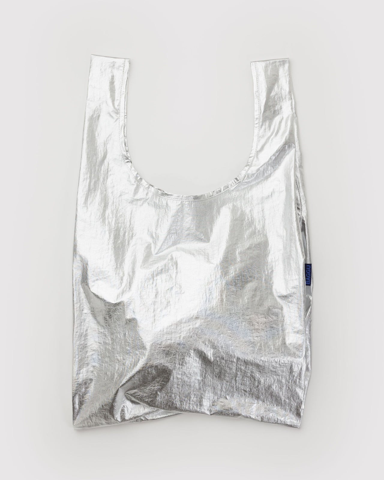 Standard Baggu - Chrome Metallic
