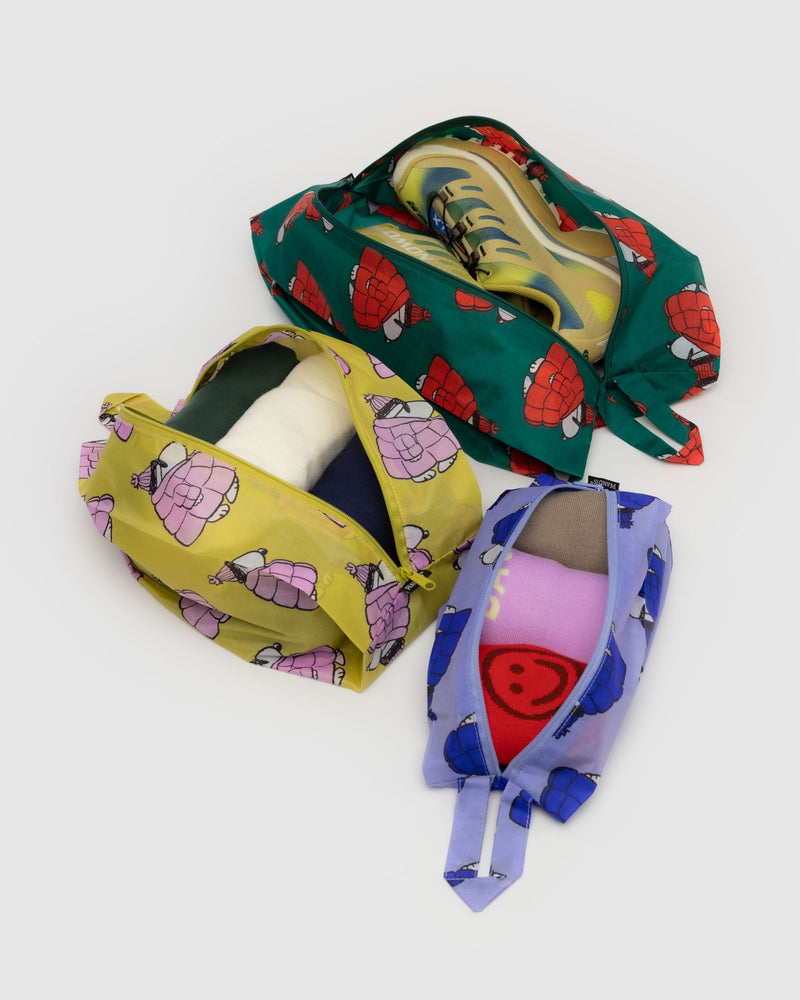 BAGGU Wholesale Travel 3D Zip Set - Puffer Snoopy