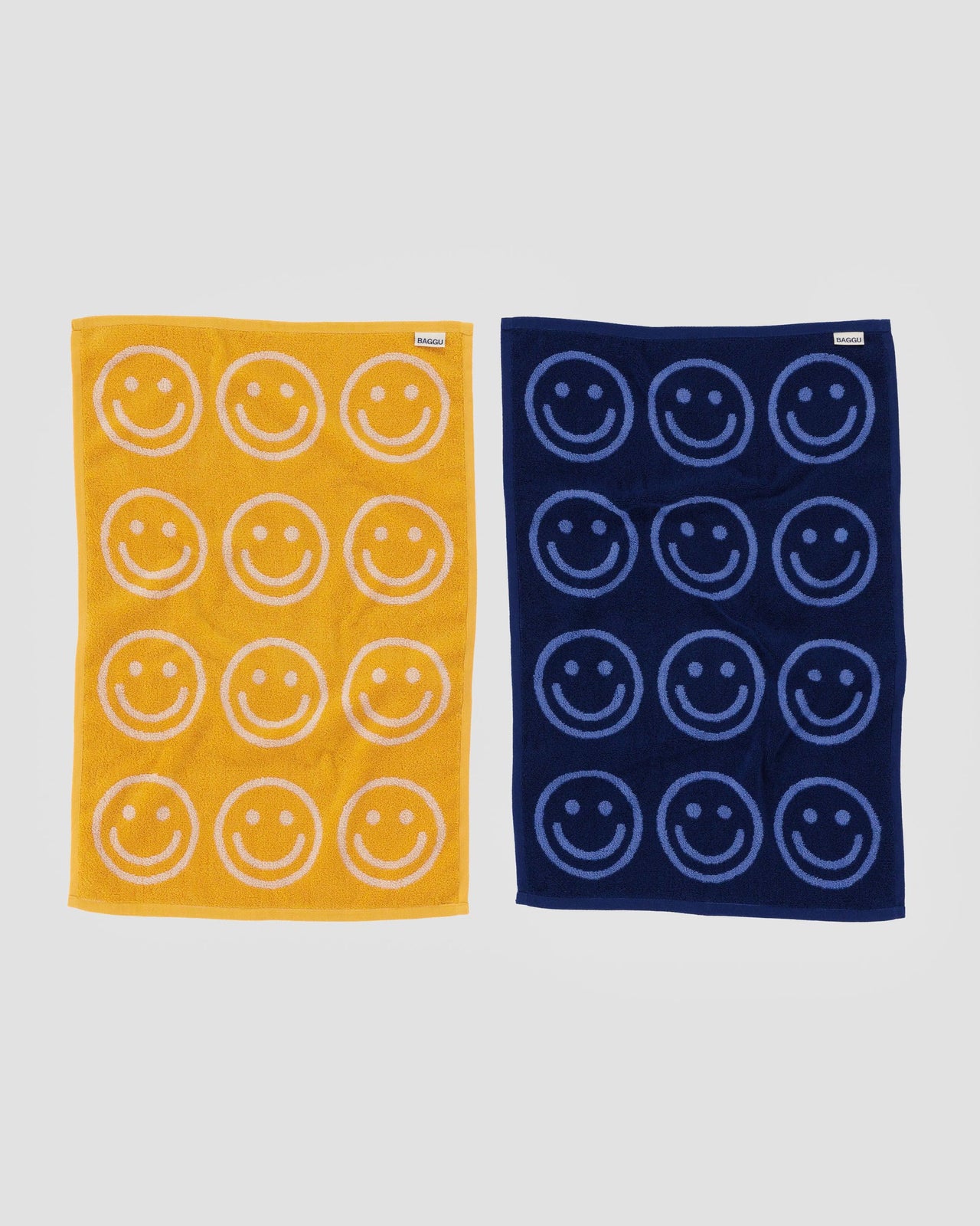 Hand Towel Set of 2 - Happy Blue Marigold