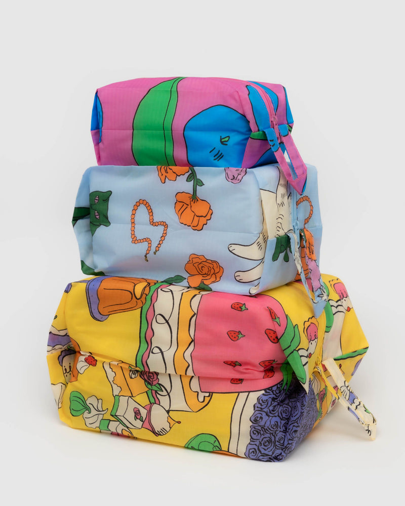 BAGGU Wholesale Travel 3D Zip Set - Still Life