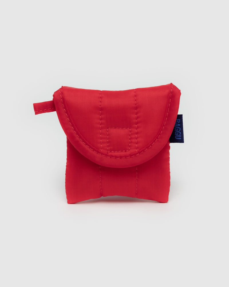 BAGGU Wholesale  Puffy Earbuds Case - Candy Apple