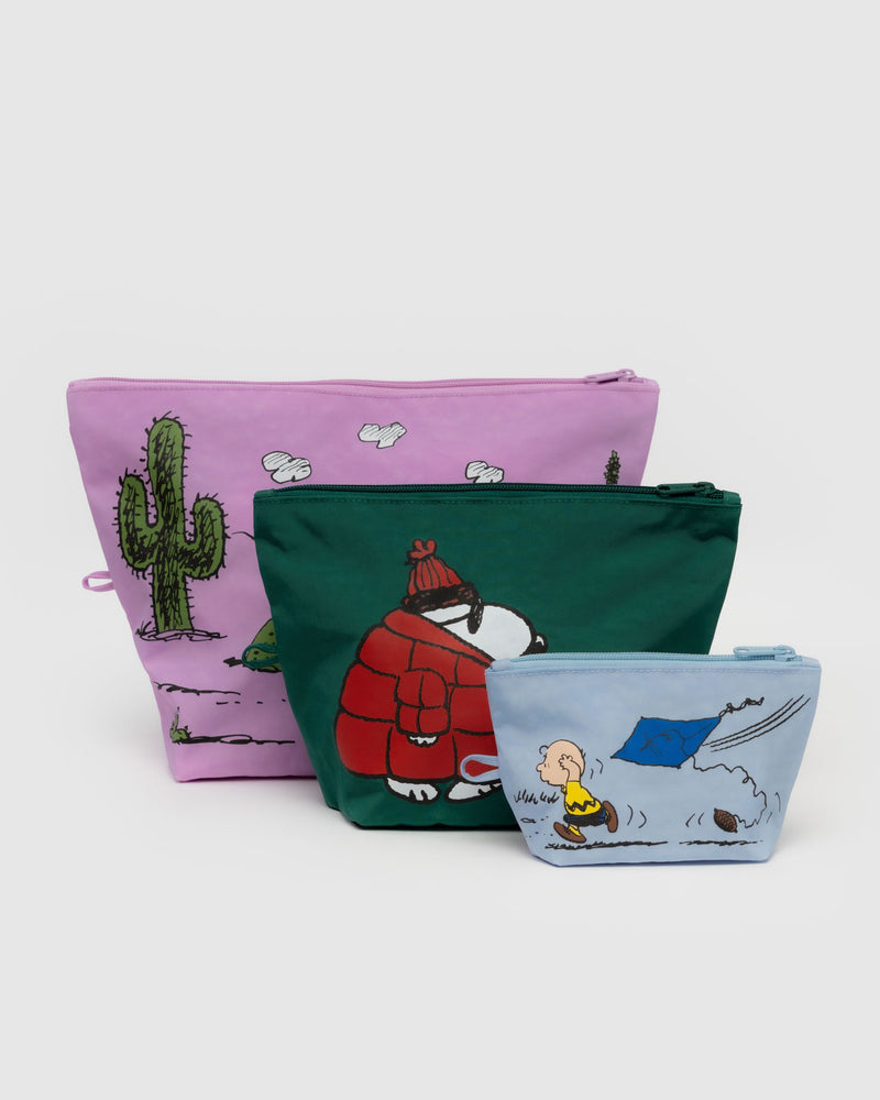BAGGU Wholesale  Go Pouch Set - Peanuts