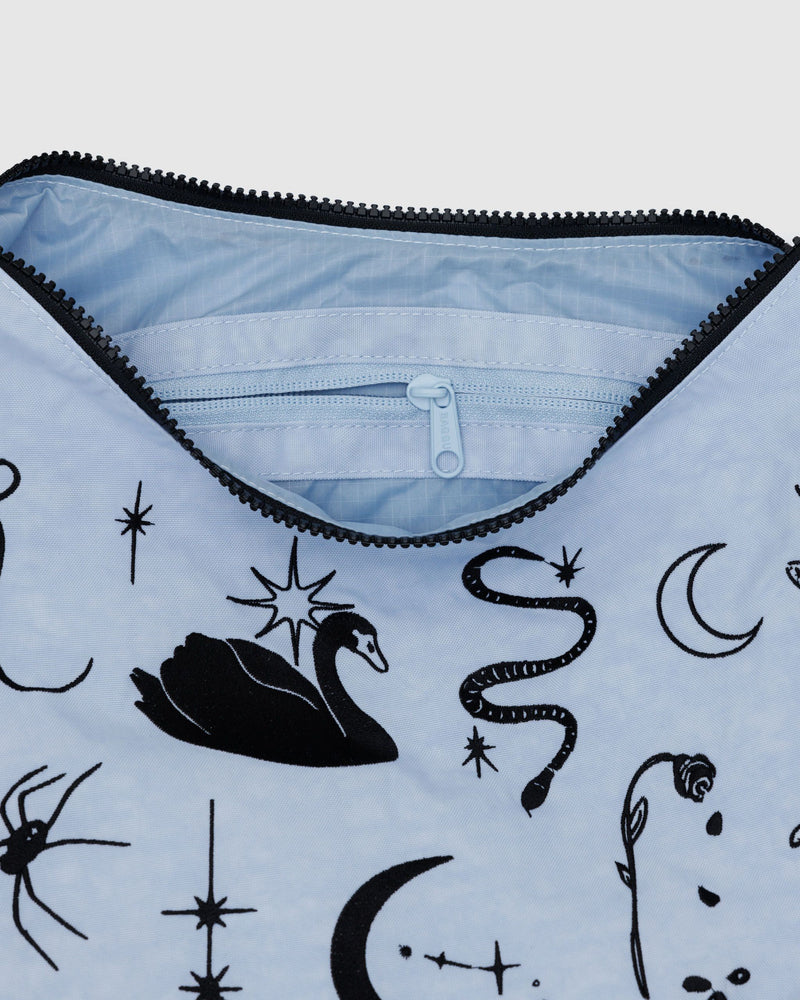 BAGGU Wholesale  Medium Nylon Crescent Bag - Embroidered Ballet Icons