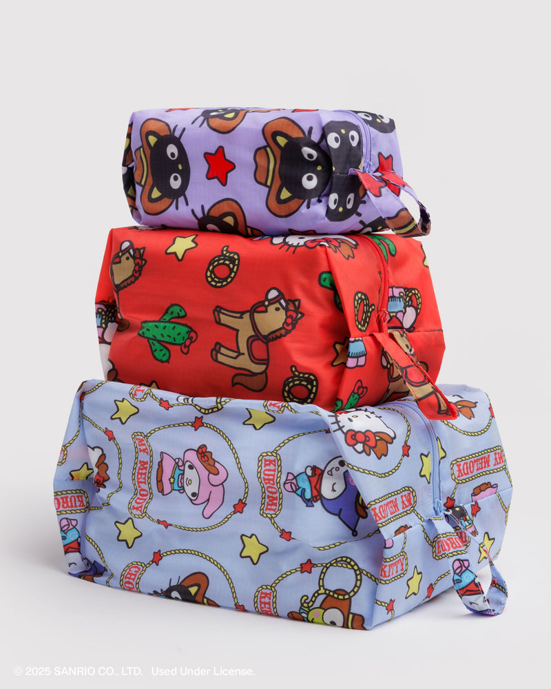 BAGGU Wholesale Travel 3D Zip Set - Hello Kitty & Friends Western