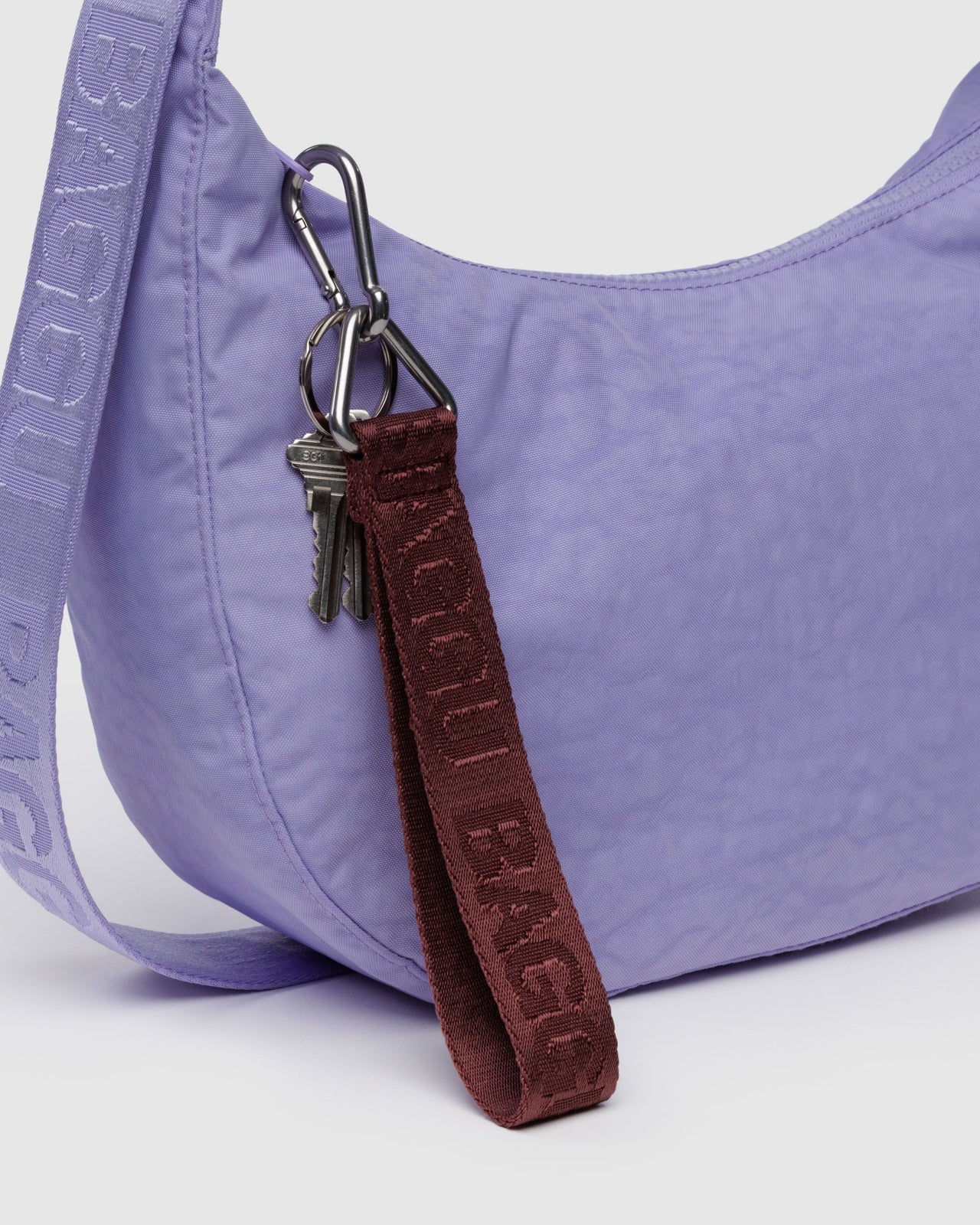 Logo Keychain - Mahogany