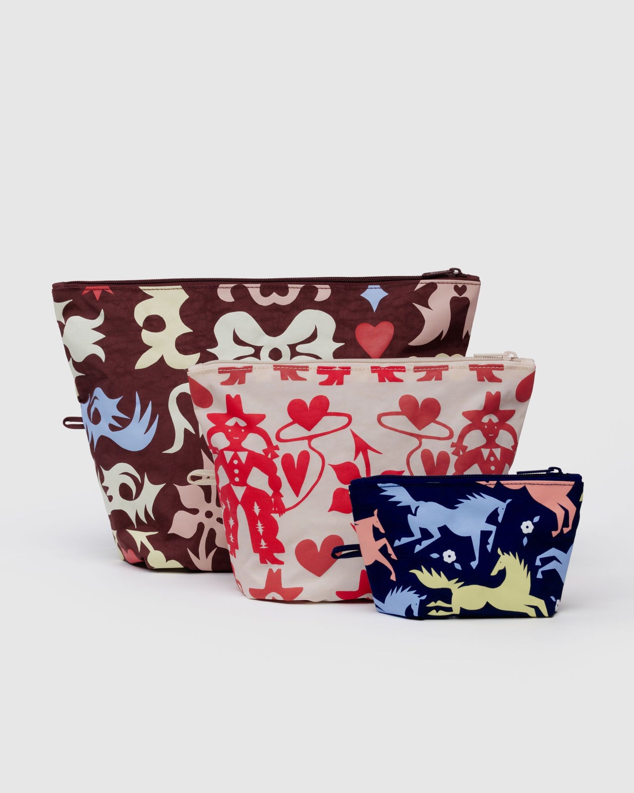 Go Pouch Set - Western Cut-Outs