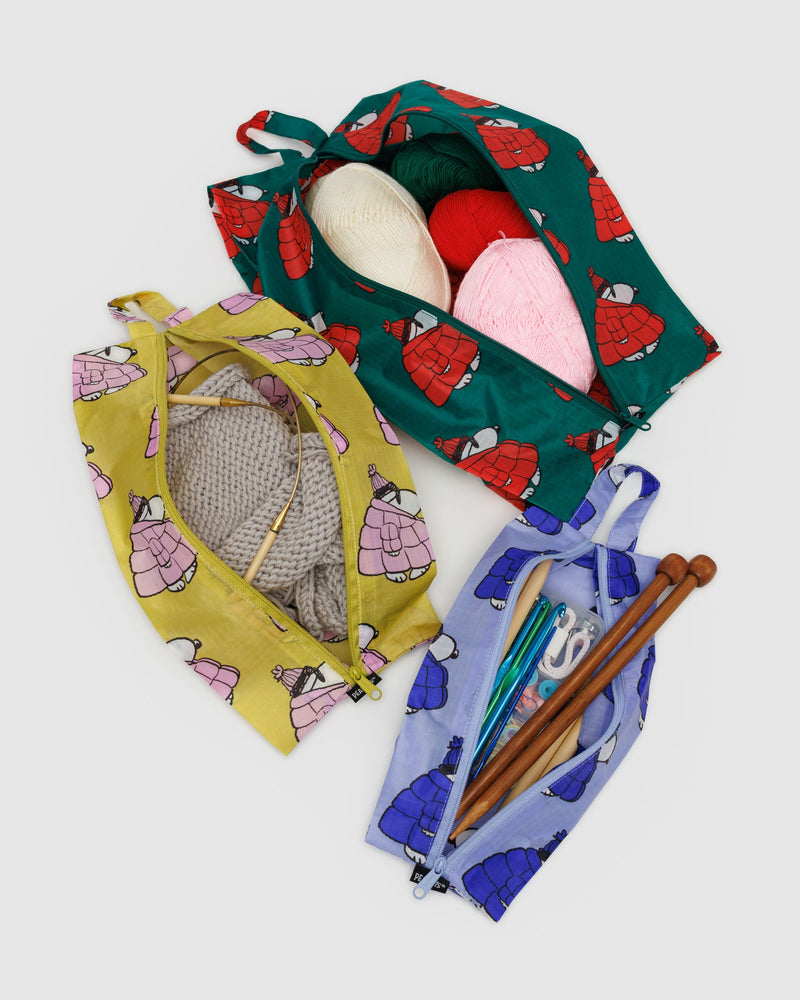 BAGGU Wholesale Travel 3D Zip Set - Puffer Snoopy