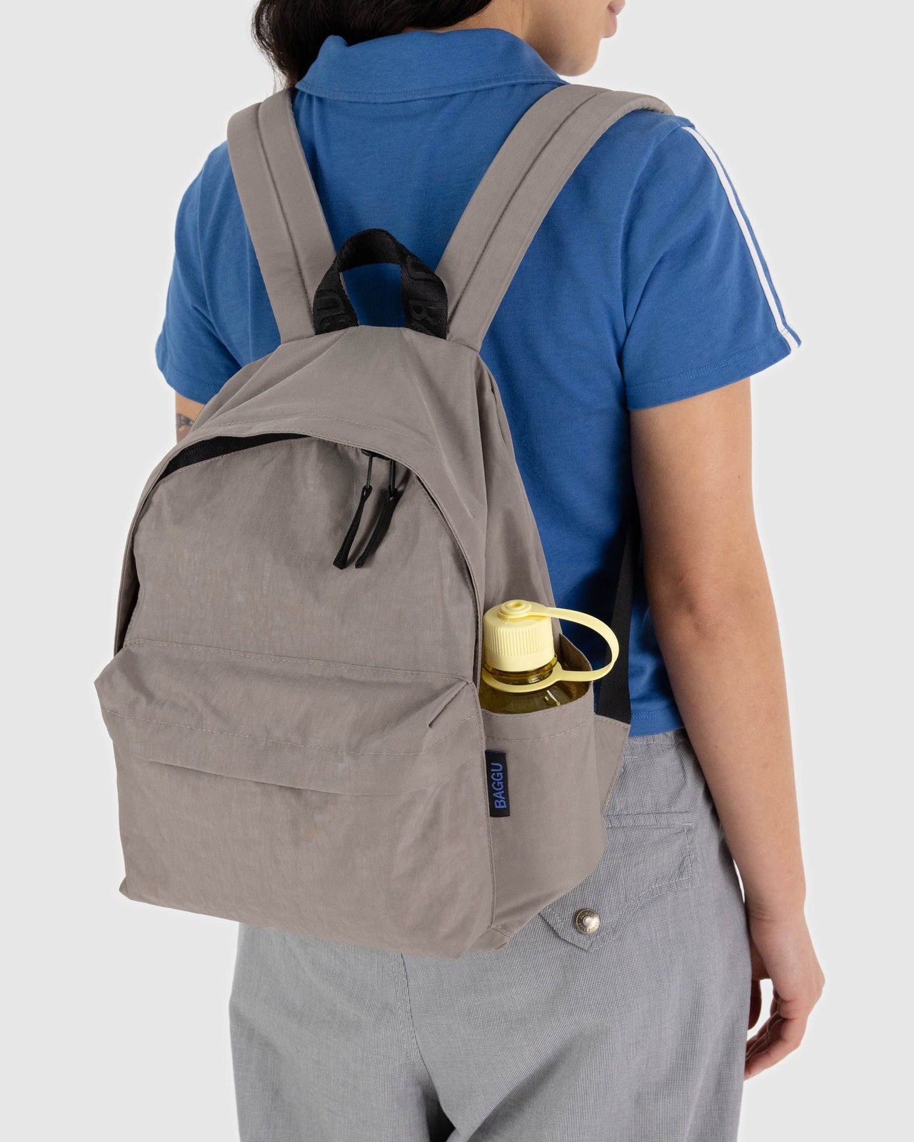 Medium Nylon Backpack - Dove