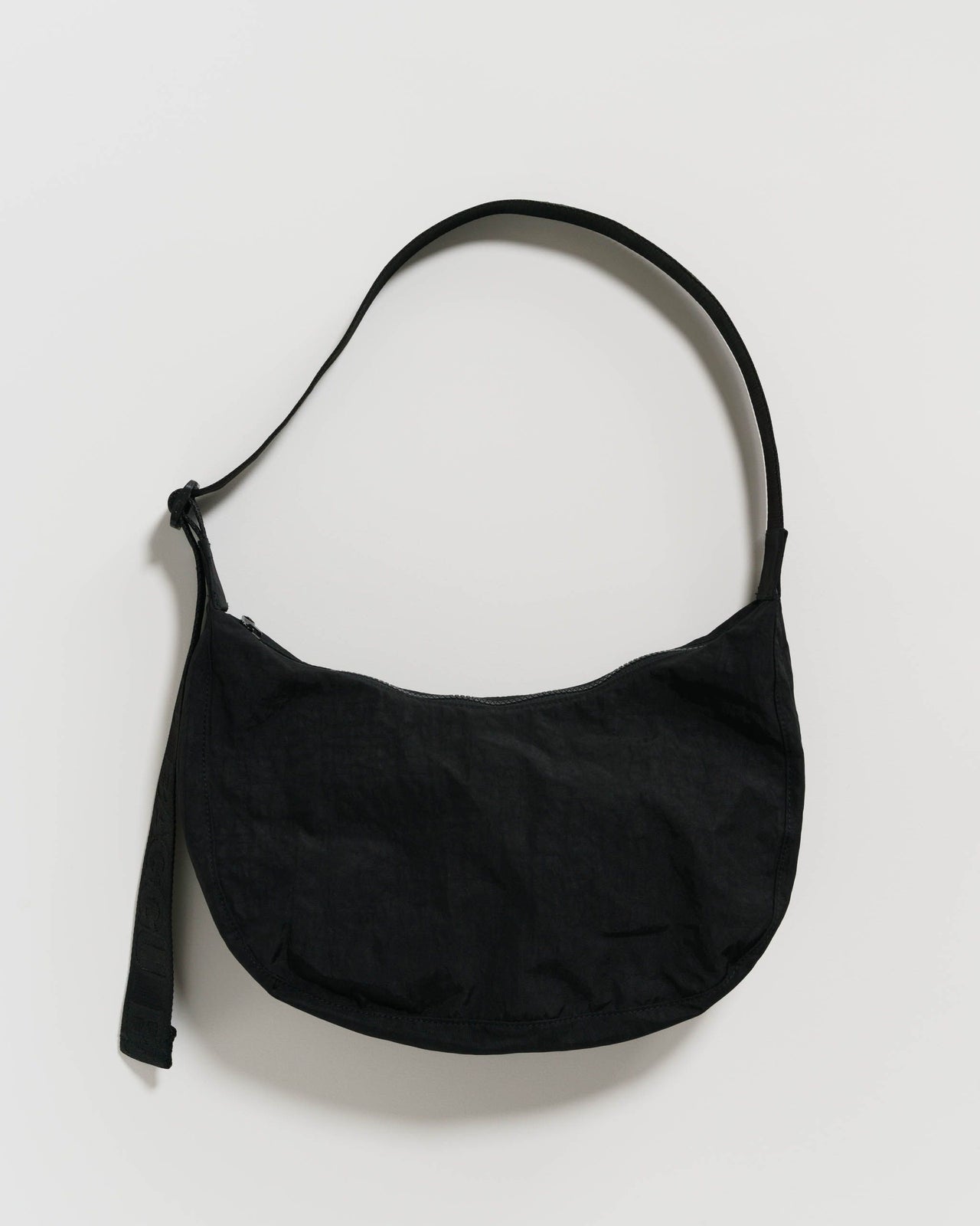 Medium Nylon Crescent Bag - Black (SU24 Prev)