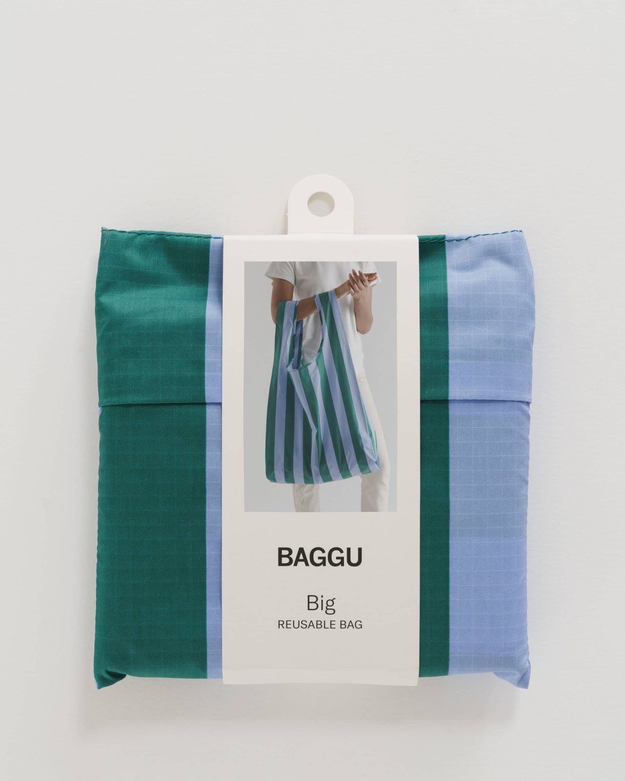 Big Baggu - Periwinkle Stripe