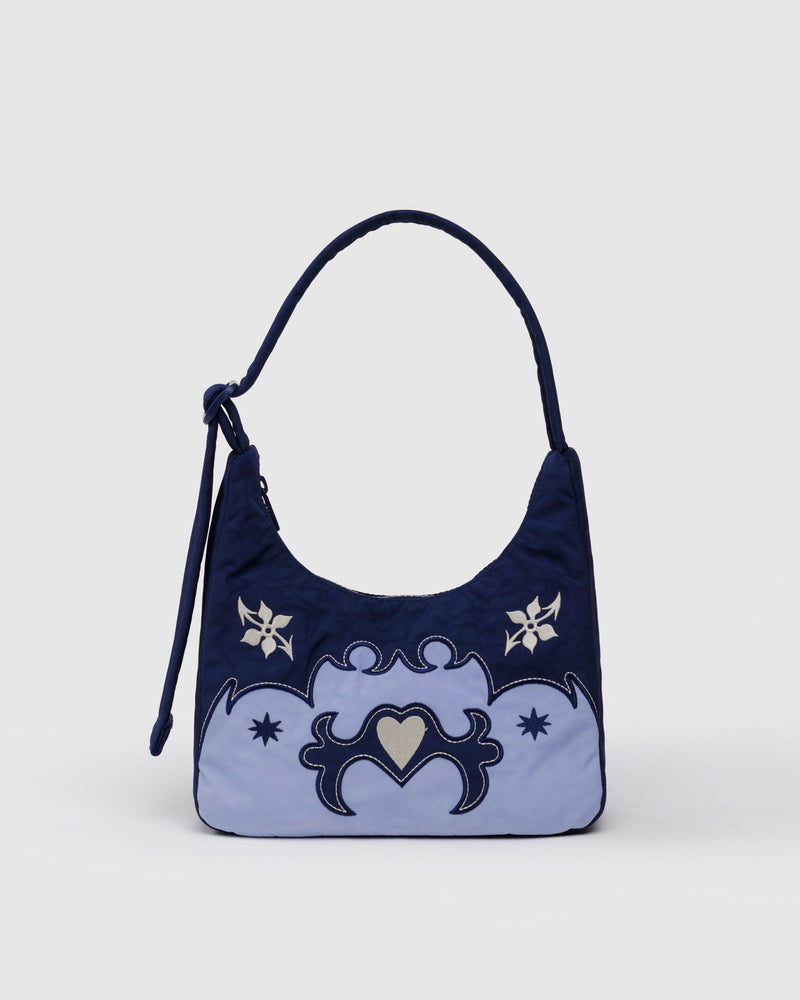 BAGGU Wholesale  Mini Nylon Shoulder Bag - Western Appliqué