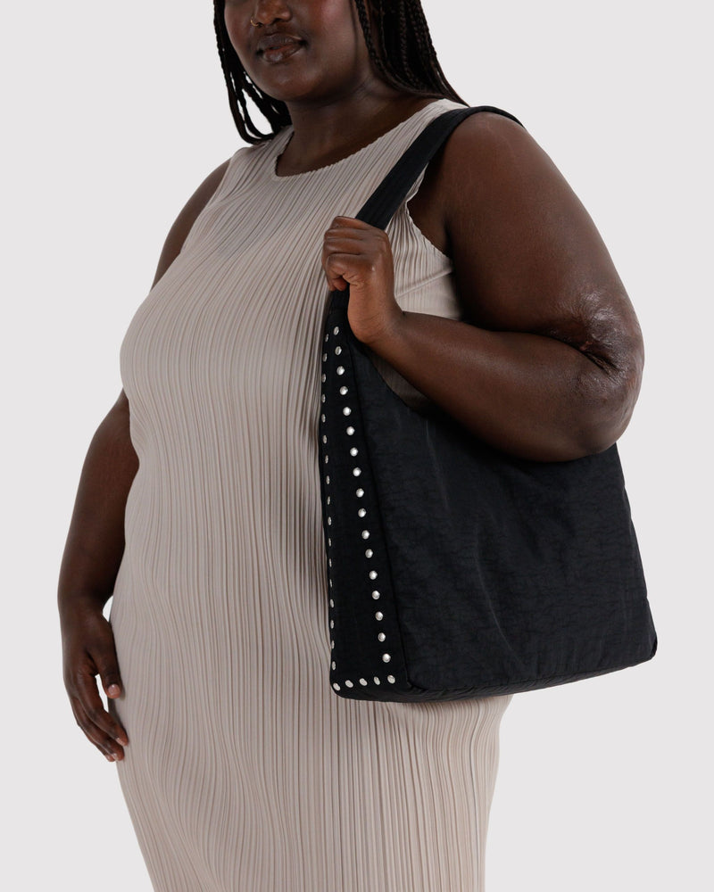 BAGGU Wholesale  Nylon Shoulder Bag - Studs
