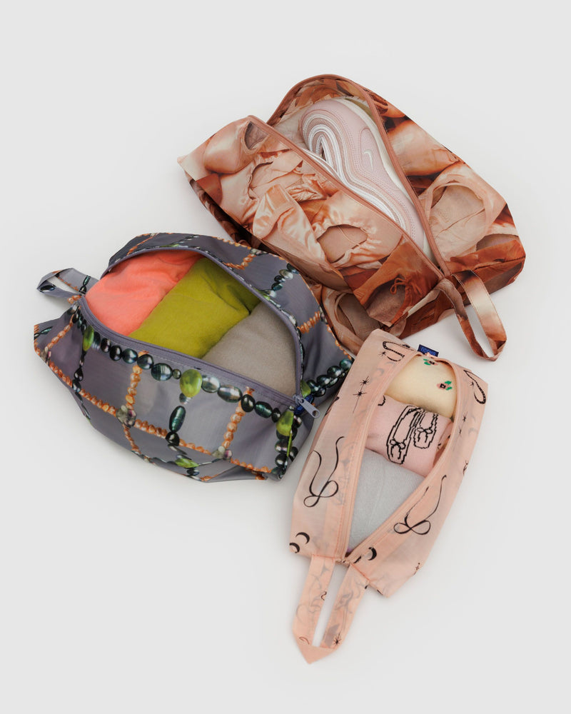 BAGGU Wholesale Travel 3D Zip Set - Ballet Icons