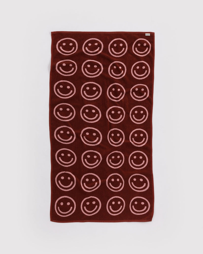 BAGGU Wholesale  Bath Towel - Blush Happy