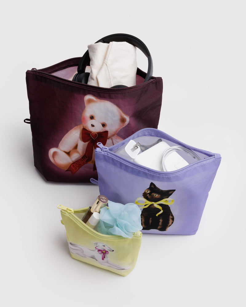 BAGGU Wholesale Travel Go Pouch Set - Fancy Animals