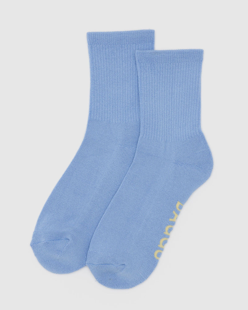 BAGGU Wholesale  Ribbed Sock - French Blue