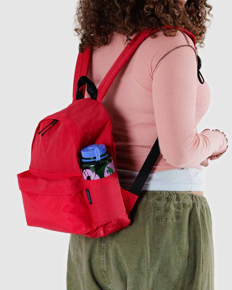 BAGGU Wholesale  Medium Nylon Backpack - Candy Apple