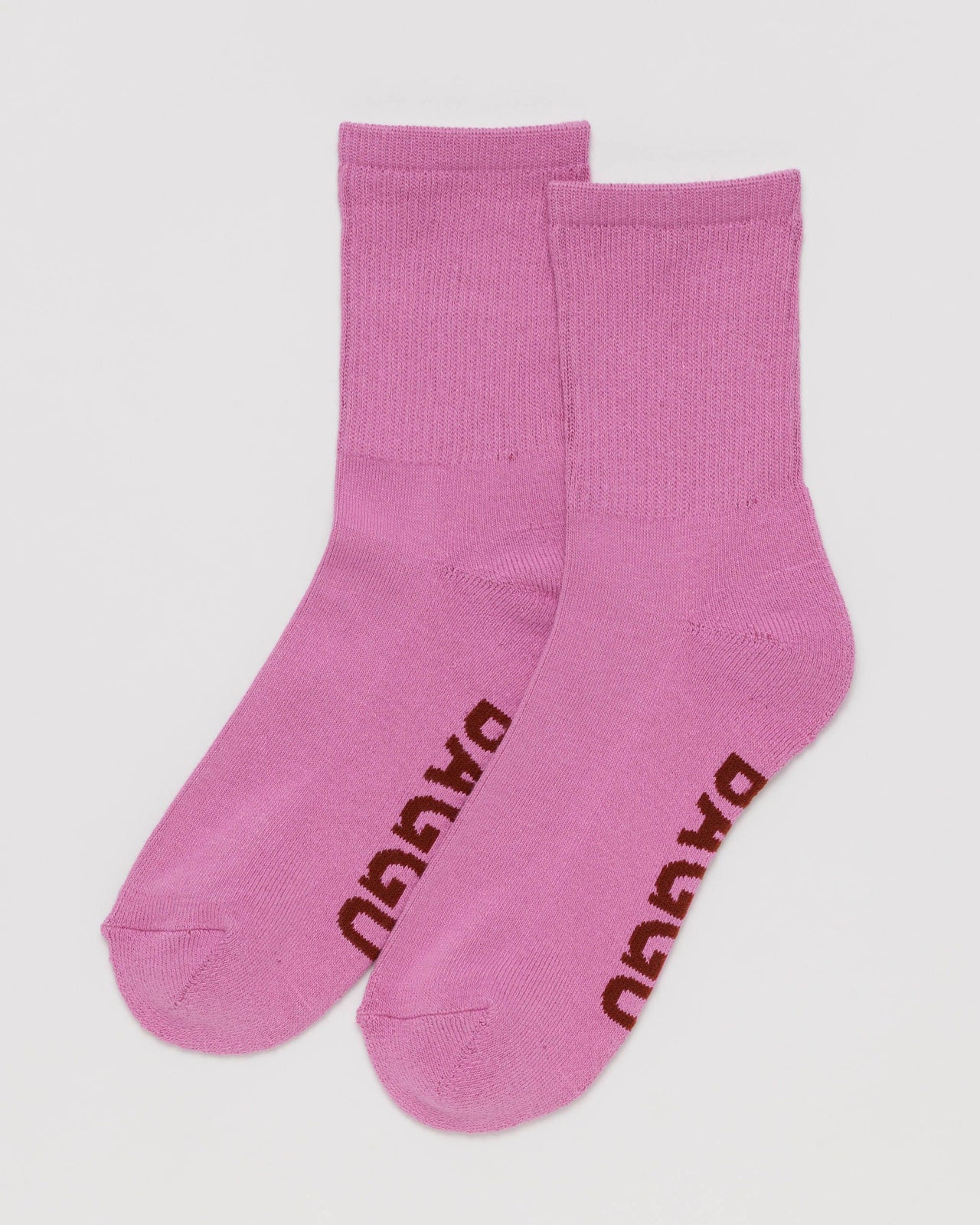 Ribbed Sock - Extra Pink Small