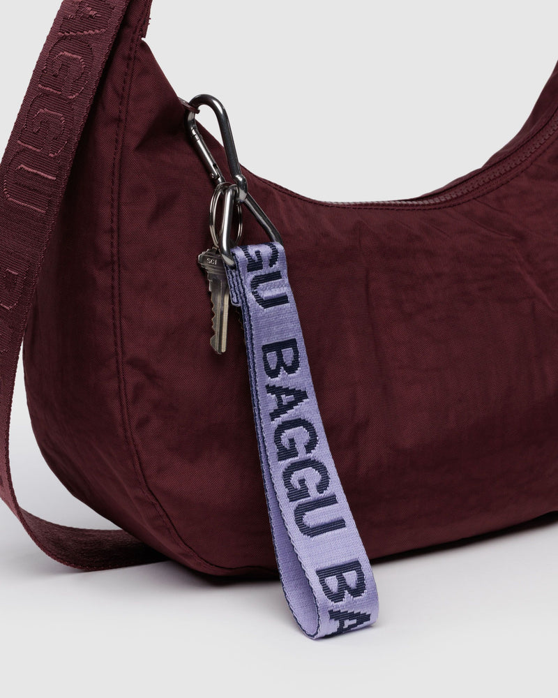 BAGGU Wholesale Shop All Logo Keychain - Dusty Lilac