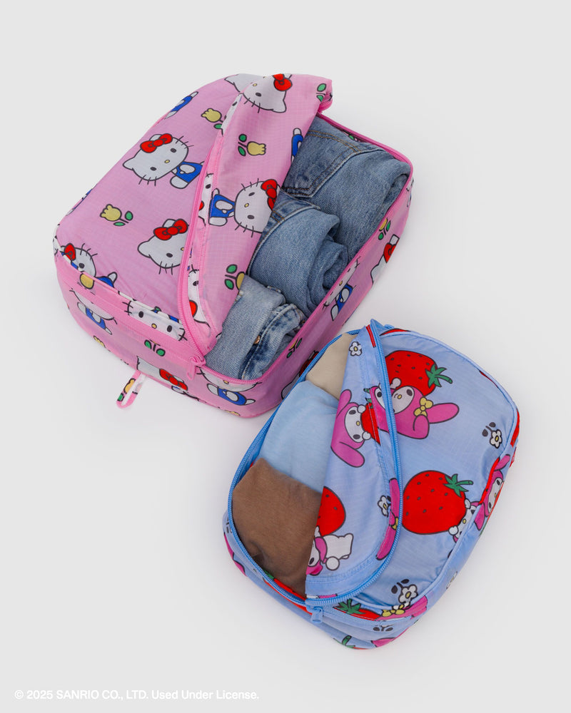 BAGGU Wholesale  Packing Cube Set - Hello Kitty and Friends Florals