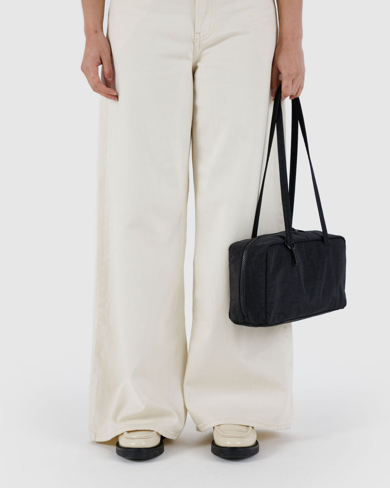 BAGGU Wholesale  Nylon Bowler Bag - Black