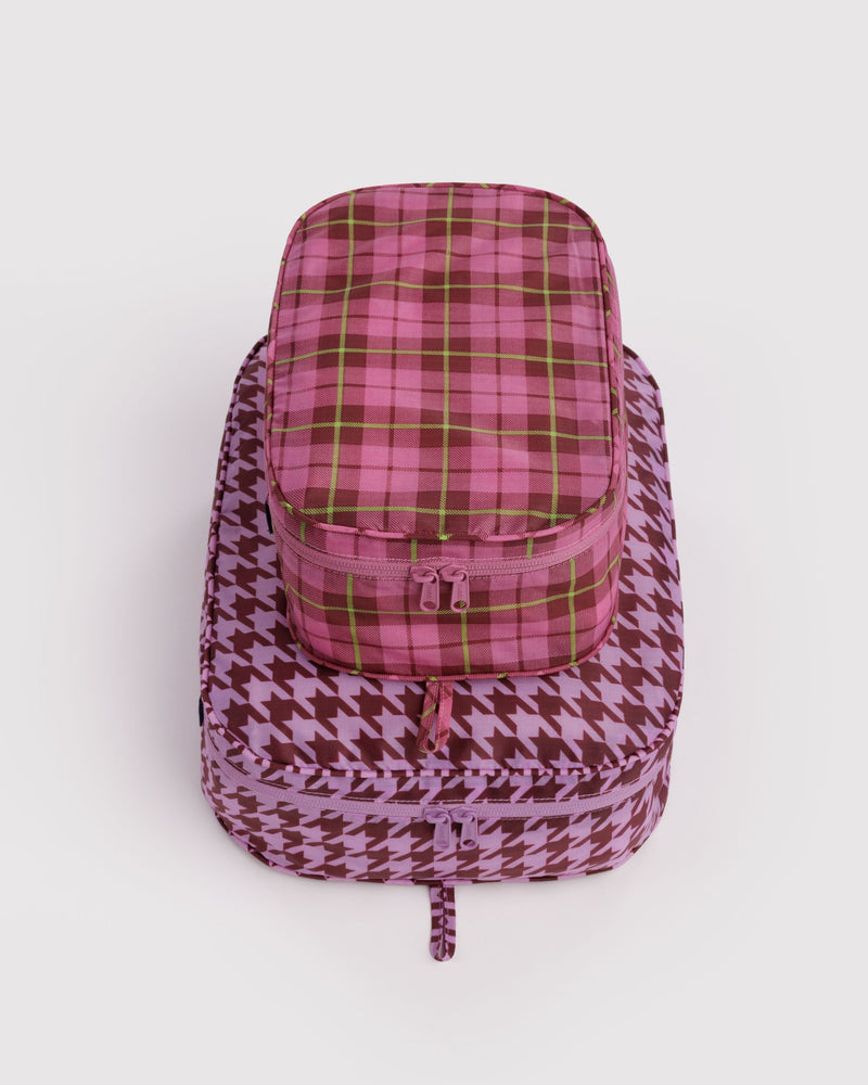 BAGGU Wholesale  Packing Cube Set - Check Mix