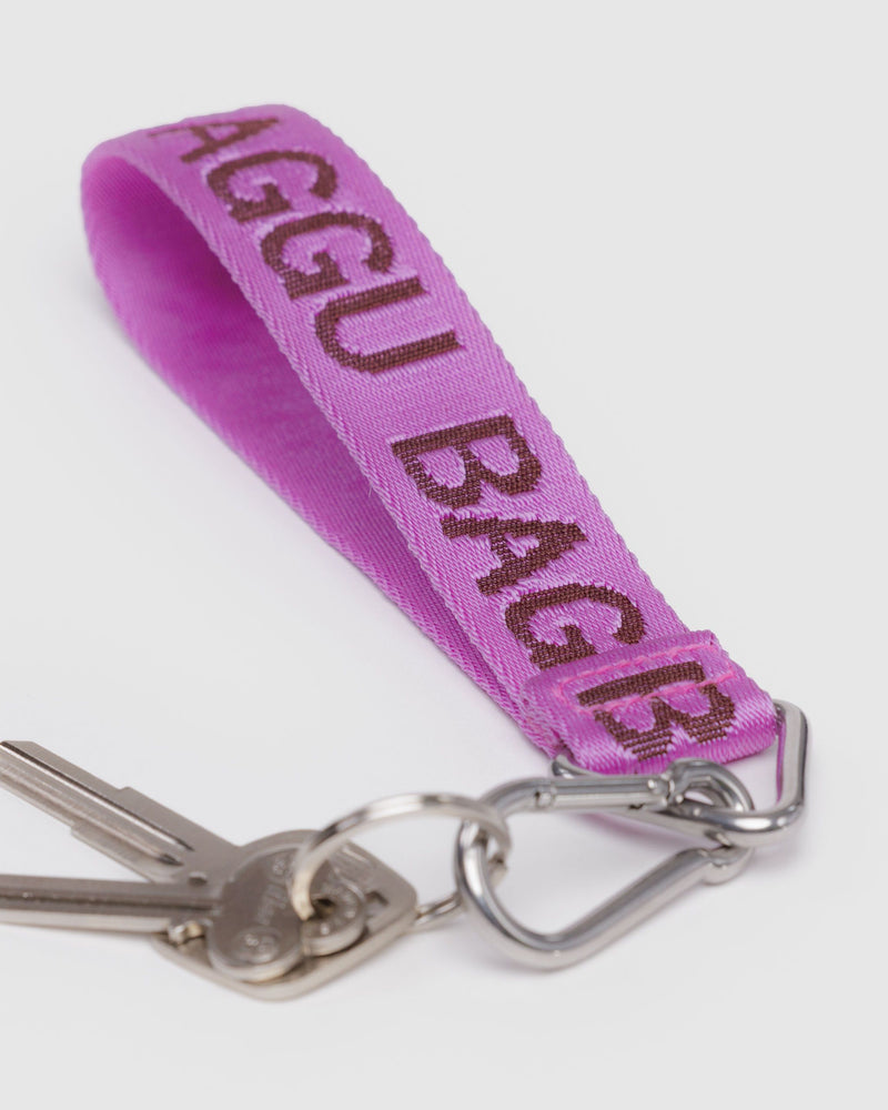 BAGGU Wholesale Shop All Logo Keychain - Pink