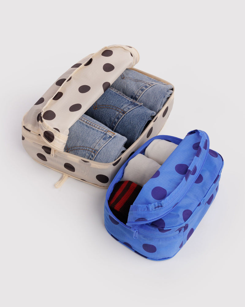 BAGGU Wholesale  Packing Cube Set - Polka Dot Mix