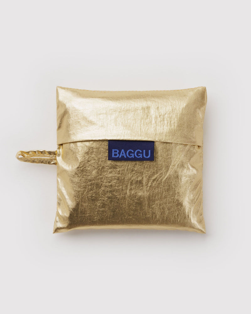 BAGGU Wholesale  Standard Baggu - Gold Metallic