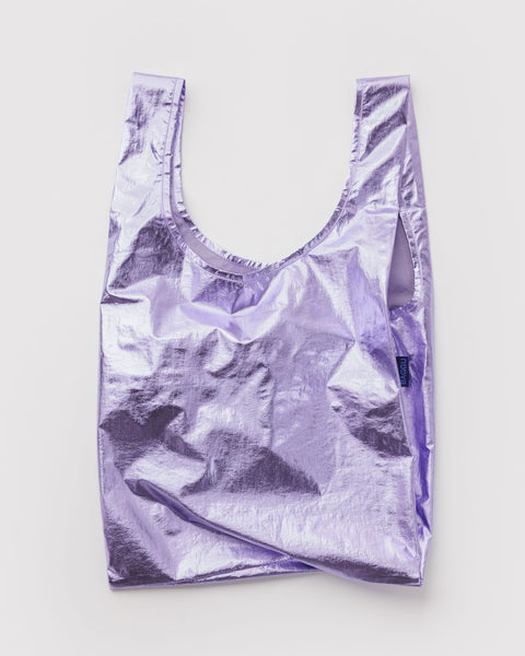 BAGGU Wholesale Metallics Standard Baggu - Lavender Metallic