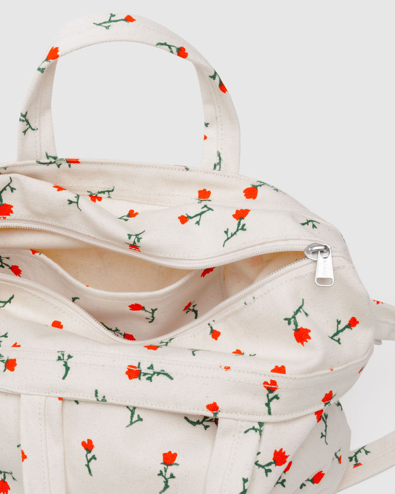BAGGU Wholesale  Horizontal Zip Duck Bag - Painted Wildflower