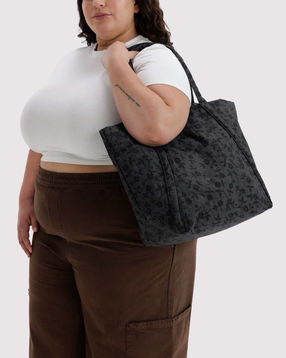 BAGGU Wholesale Shop All Cloud Bag - Charcoal Ditsy Floral