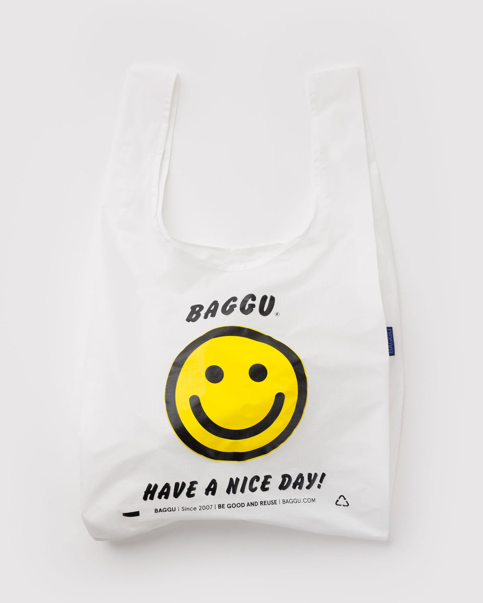 BAGGU Wholesale Recycled Ripstop Nylon Standard Baggu - Thank You Happy