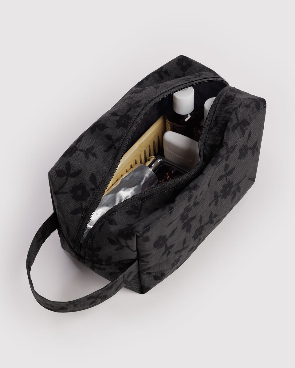 BAGGU Wholesale Shop All Dopp Kit - Charcoal Ditsy Floral