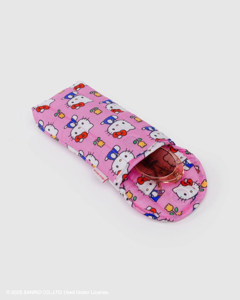 BAGGU Wholesale Shop All Puffy Glasses Sleeve - Hello Kitty Pink