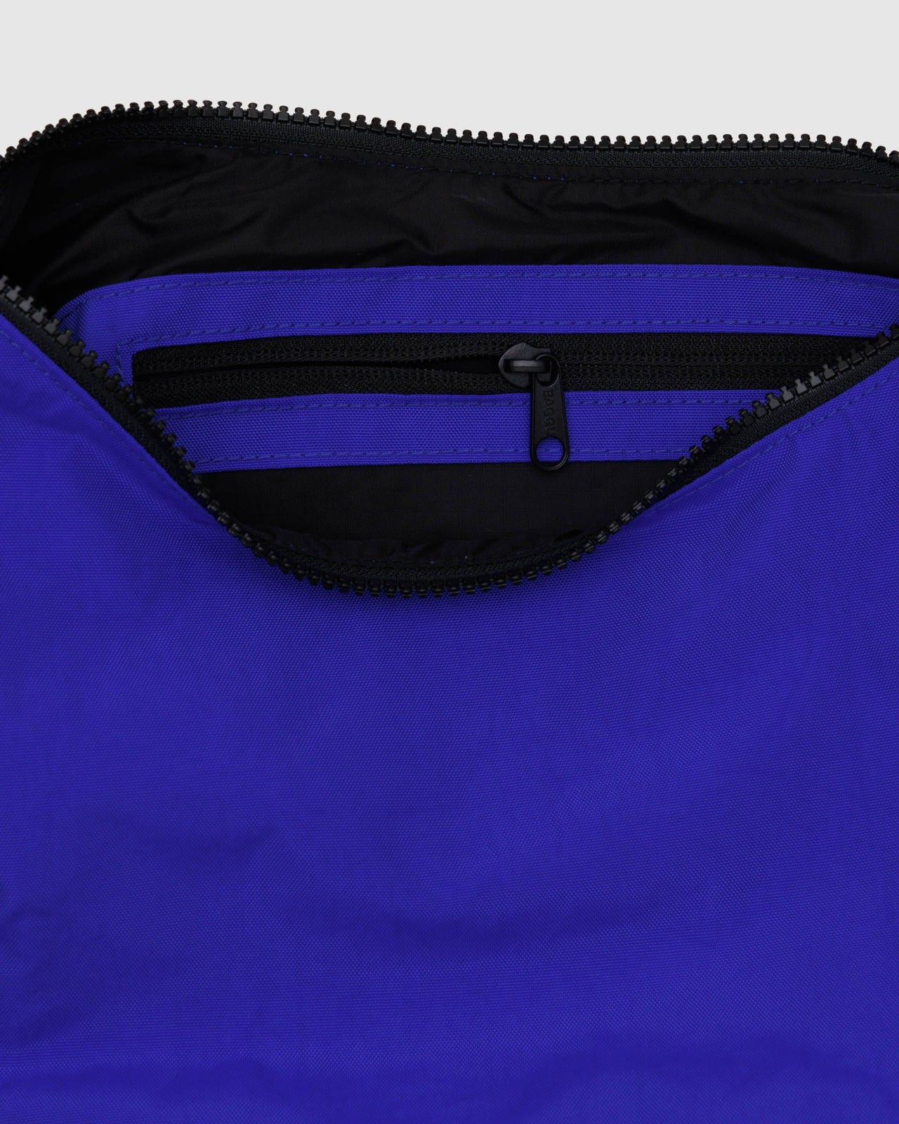 Medium Nylon Crescent Bag - Lapis