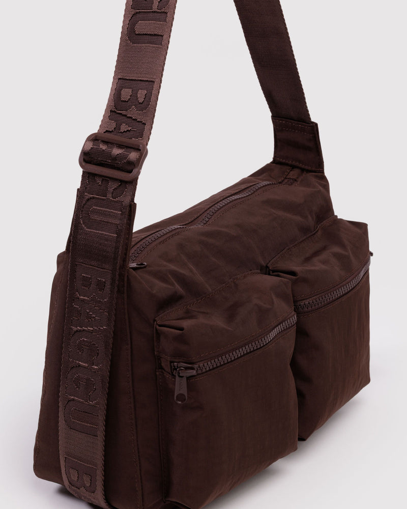 BAGGU Wholesale  Medium Cargo Crossbody - Coffee
