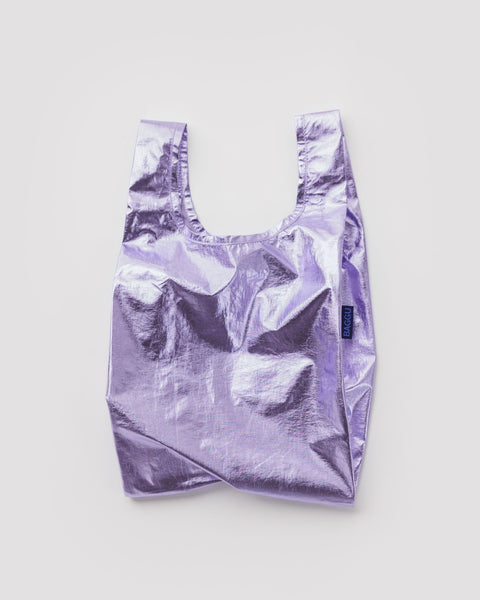 BAGGU Wholesale Metallics Baby Baggu - Lavender Metallic
