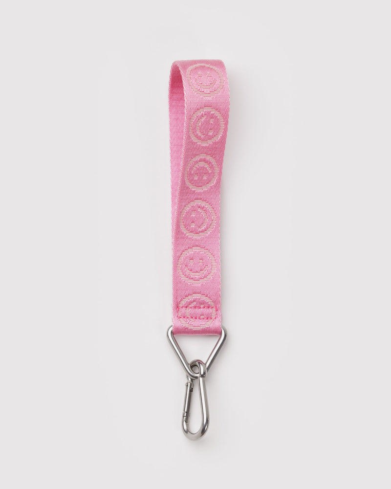 BAGGU Wholesale  Logo Keychain - Pink Happy
