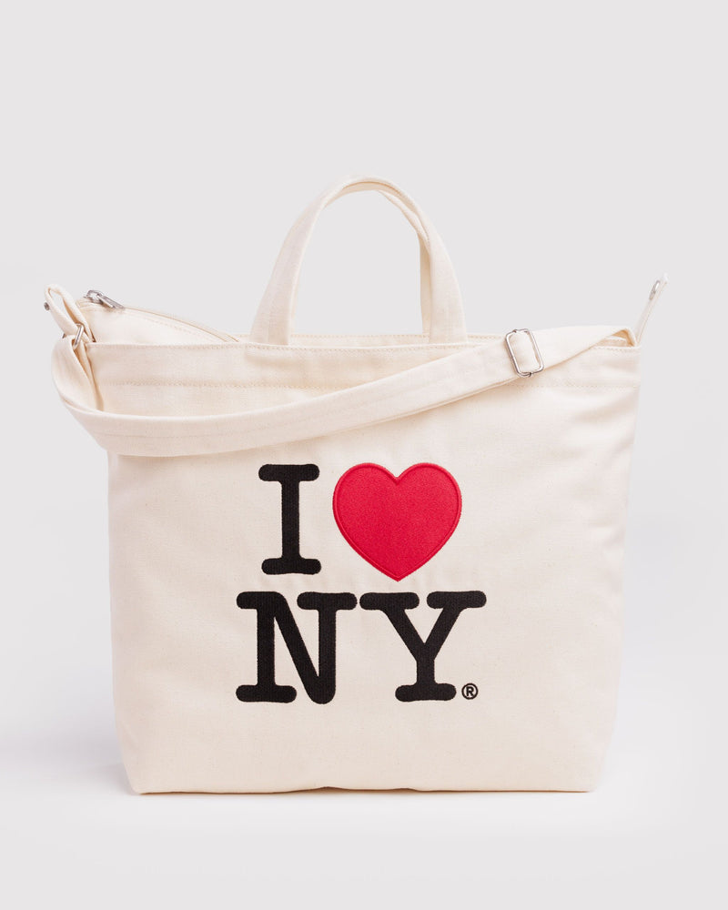 BAGGU Wholesale  Horizontal Zip Duck Bag - I Love NY