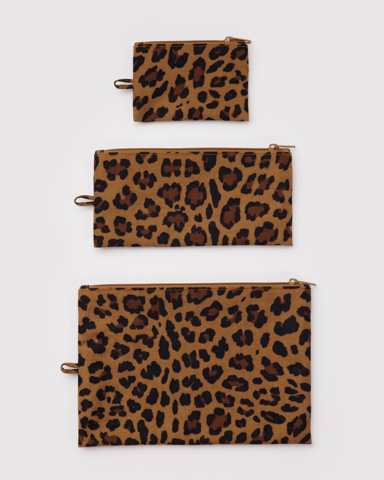 Flat Pouch Set - Leopard