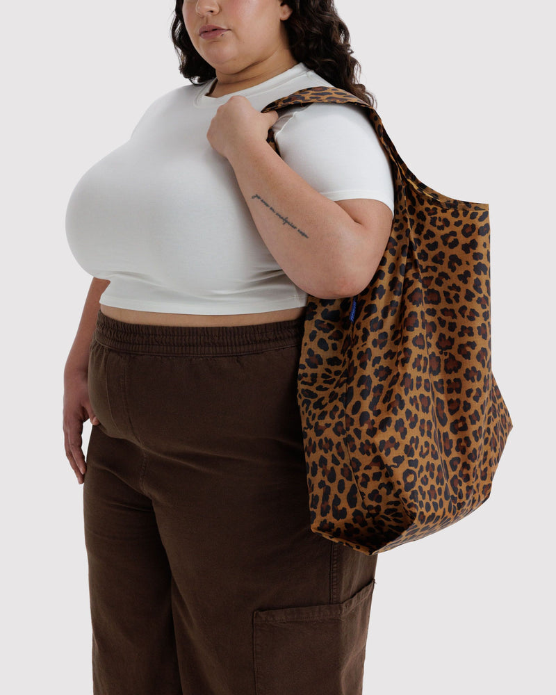 BAGGU Wholesale Reusable Bags Big Baggu - Leopard