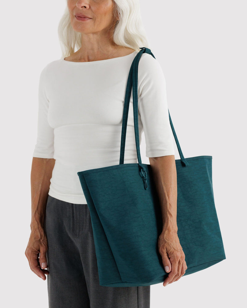 BAGGU Wholesale  Large Nylon Reversible Tote - Deep Sea Mix
