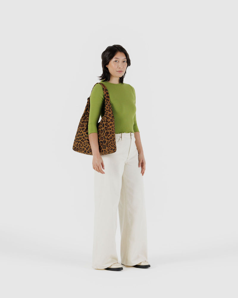 BAGGU Wholesale  Nylon Shoulder Bag - Leopard