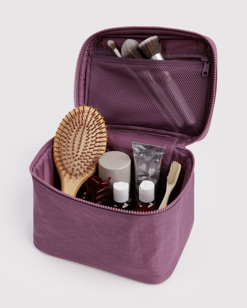 BAGGU Wholesale  Large Cosmetic Case - Wild Plum